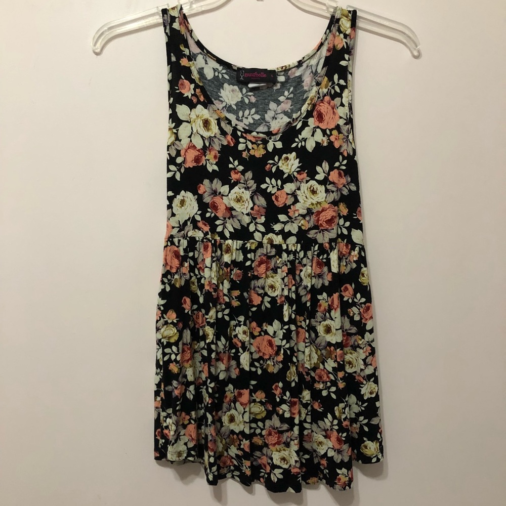 Floral Babydoll Mini Dress